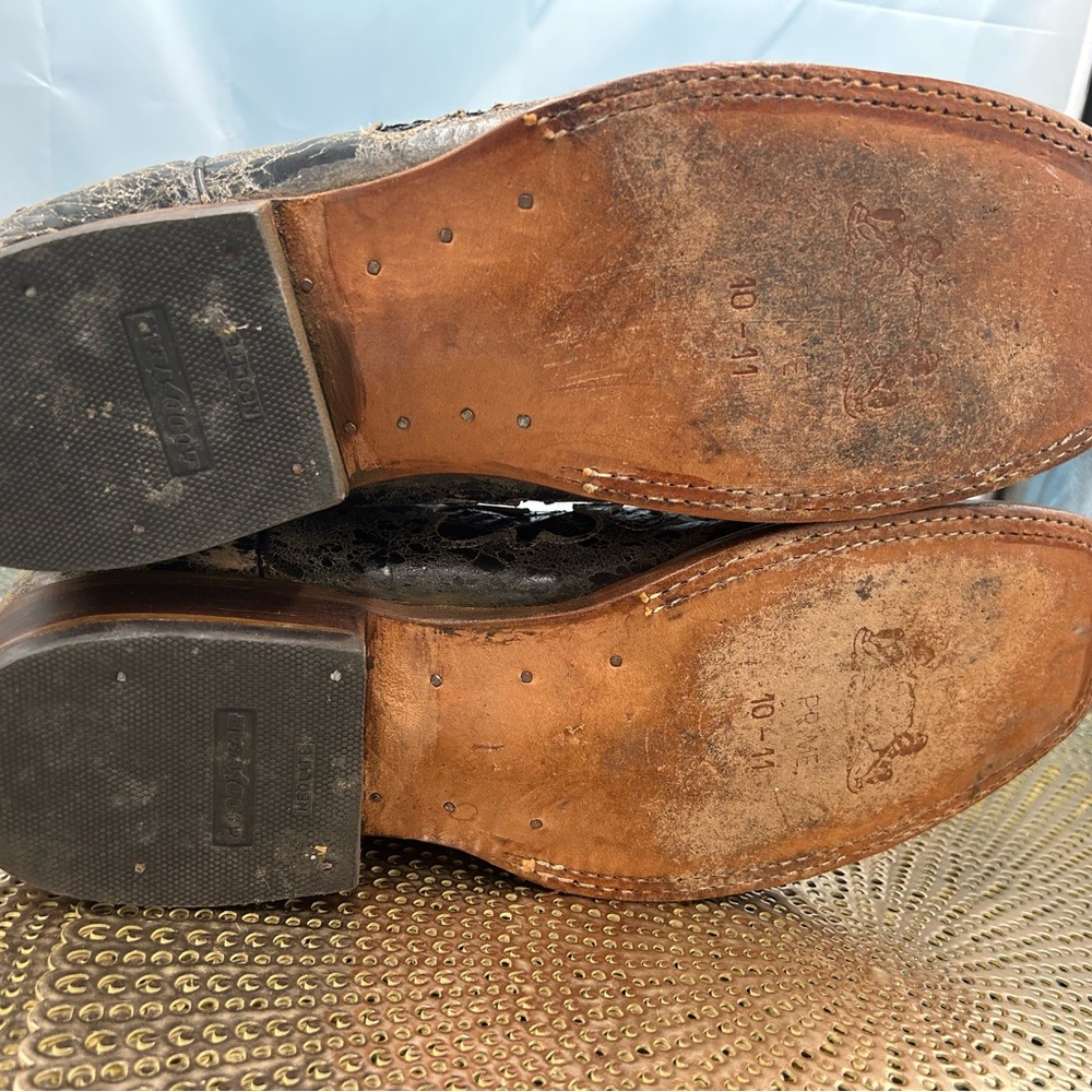 Corral men 12 exotic inlay cowboy boots - Picture 7 of 12